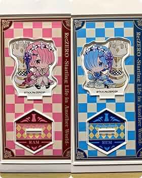 リゼロ　アクリルスタンド　アクスタ　ラム　レム　ローソン　コラボ Re：ゼロから始める異世界生活 オリジナルグッズ｜ローソン
